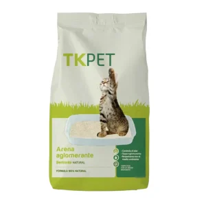 TK-Pet Areia Aglomerante de Bentonita Natural para gatos