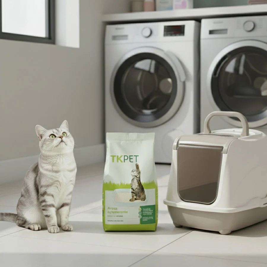 TK-Pet Areia Aglomerante de Bentonita Natural para gatos - Image 2