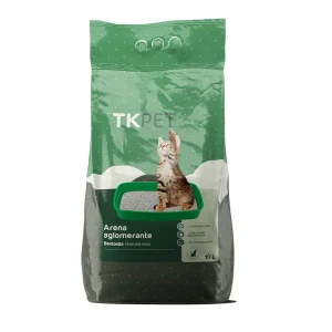 TK-Pet Areia aglomerante de bentonite e pinho para gatos