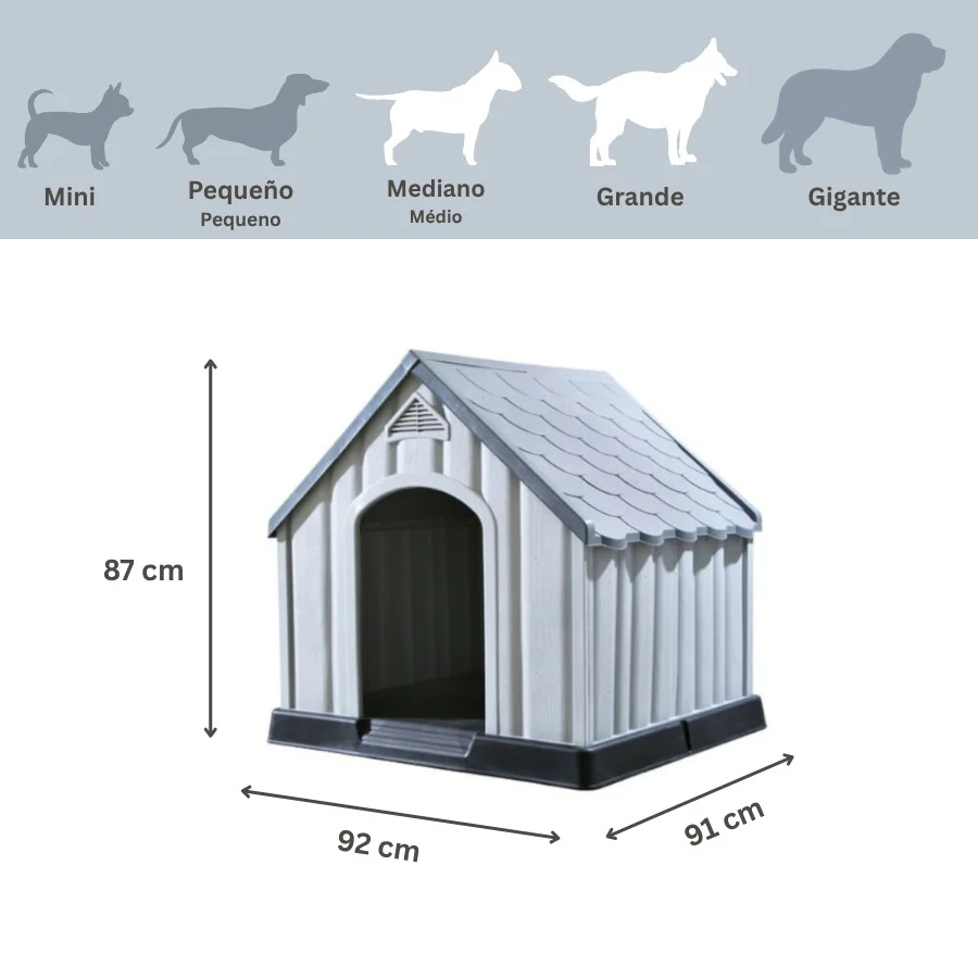 TK-Pet Casota de Plástico para Cães - Image 2