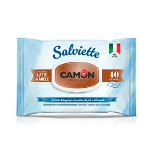Toalhitas Camon Leite e Mel 40un