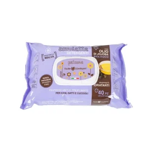 Toalhitas Farm Company Malva com Óleo de Jojoba
