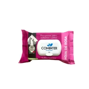 Toalhitas Húmidas Água de Rosa 40Unid – Cominter