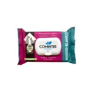 Toalhitas Húmidas Musgo Branco 40Unid – Cominter
