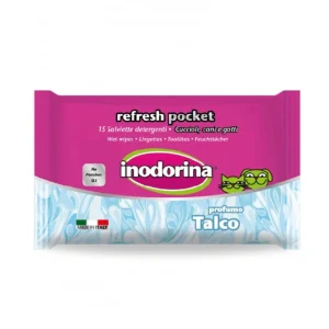 Toalhitas Inodorina Refresh Talco