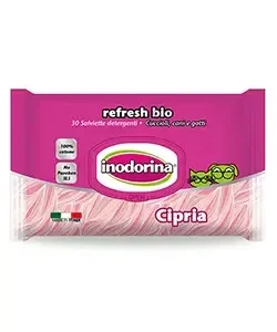 Toalhitas para cães e gatos Refresh Bio Cipria Inodorina – 30 Toalhetes