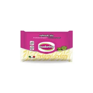 Toalhitas Refresh Bio Baunilha e Carité 30Unids – Inodorina