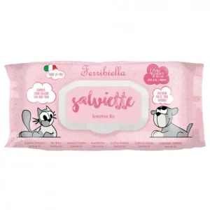 Toalhitas Sensitive Bio – Ferribiella – Quantidade: 40 toalhitas