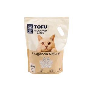 Tofu Natural Quibro 6L – Areia para Gatos com Fragrância Natural