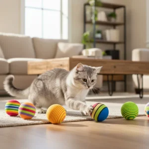Tootoy! Bolas coloridas para gatos