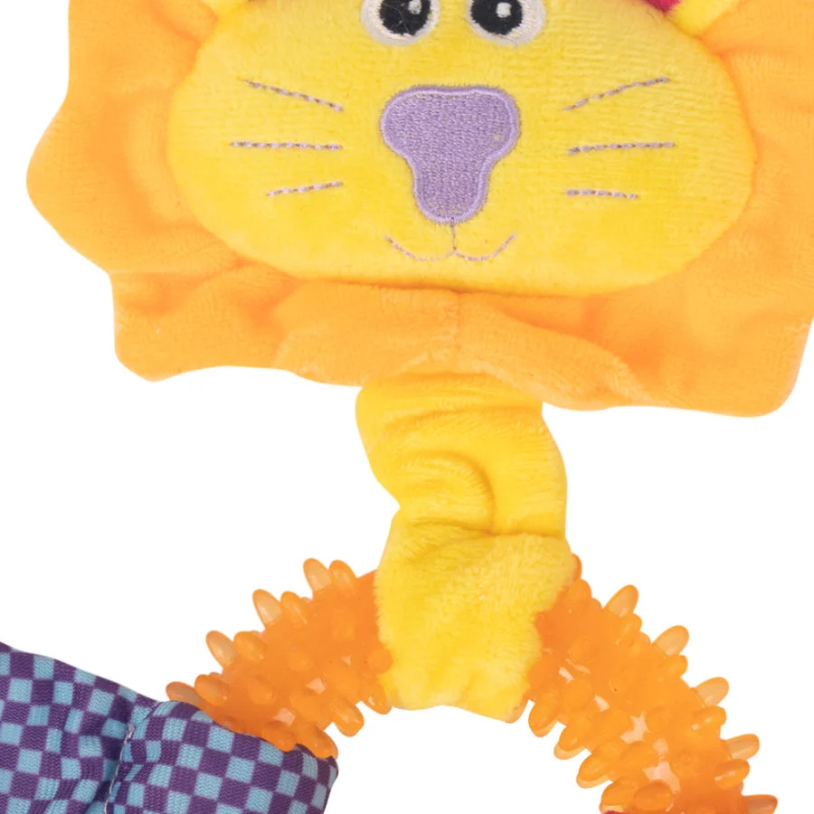 Tootoy! Chew Ring Hippo Multicolor Mordedor para cachorros - Image 2