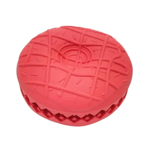 Tootoy! Chew Strawberry Donut Treat Dispenser brinquedo para cães