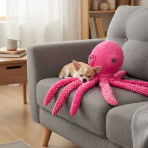 Tootoy! Comfort Peluche polvo Octopus para cães