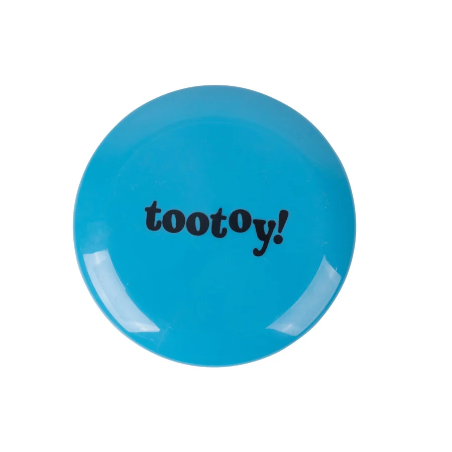 Tootoy! Flying disc Blue Frisbee Azul para cães