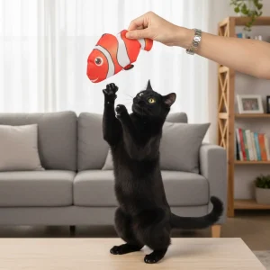 Tootoy! Interactive & Stimulate Brinquedo Nemo Interativo para gatos
