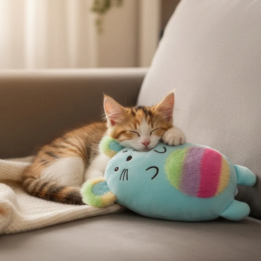 Tootoy! Kitten Peluche Arco-íris para gatos