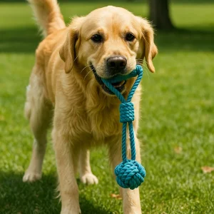 Tootoy! Pull Mordedor corda com bola e pega para cães