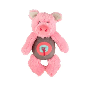 Tootoy! Puppy Pink Pig Cuddler peluche para cães