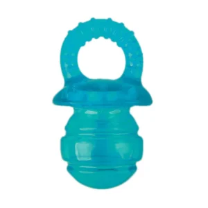 Tootoy! Puppyfier Chew Toy Azul mordedor suave com som para cães