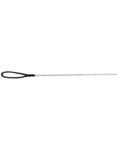 Trela Cromada com pega em nylon