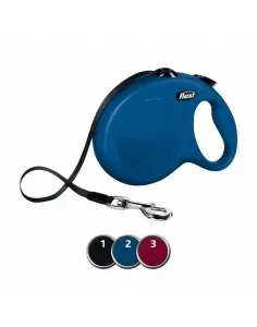 Trela em fita Trela Extensível Flexi New Classic até 50kg