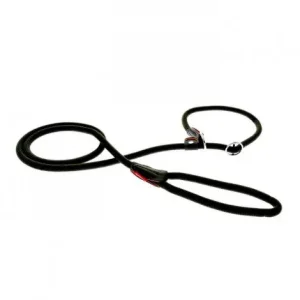 Trela estranguladora – Ferribiella – Cor do Produto: Preto | Medidas: 10 mm x 183 cm
