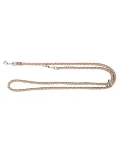 Trela para Cão Ajustável Cavo (beje / salmão)