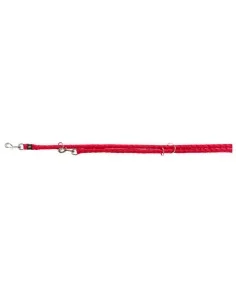 Trela para Cão Ajustável Cavo (vermelho)