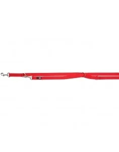 Trela para Cão Ajustavel Premium (L-Xxl) 2,00 Mt / 30 Mm (Vermelho)