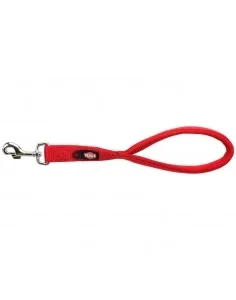 Trela para Cão Curta Premium (M-Xl) 37 Cm / 25 Mm (Vermelho)