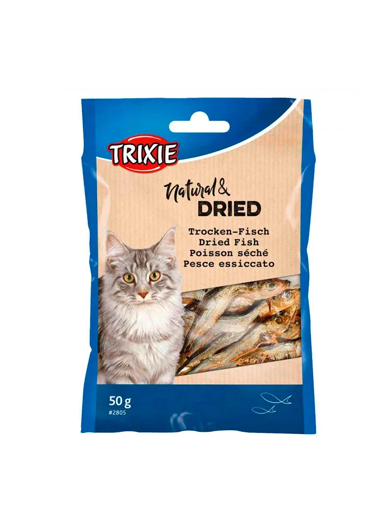 Trixie Peixinhos Secos – Snack de anchova para gatos 50 g