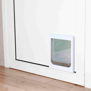Trixie Porta 2 Funções S-M – Porta basculante para cães