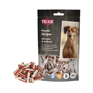 Trixie Premio Stripes de Frango e Escamudo – Snack para cães 75 g