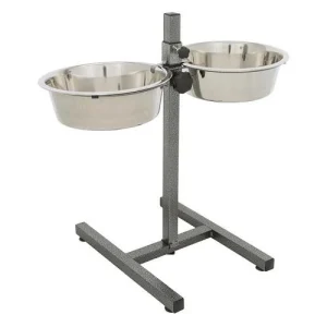 TRIXIE SUPORTE DUPLO REULAVEL C/2 GAMELAS 2.8LT