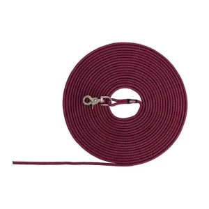 Trixie Trela de Rasto Redonda Vinho – Trela longa de treino para cães