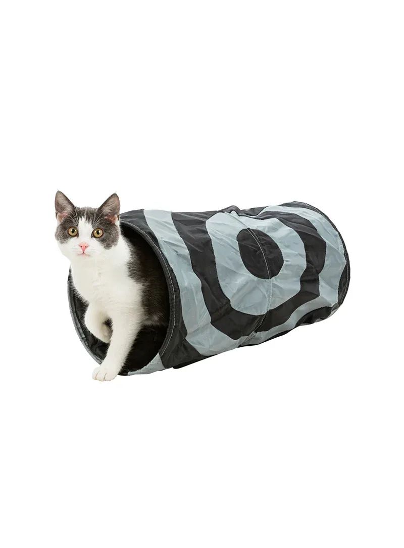 Trixie Túnel de Brincar Curto ø 25 x 50 cm – Brinquedo para gatos