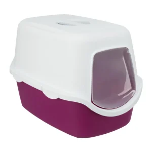 Trixie Vico Rosa Velho – WC fechado com cobertura para gatos