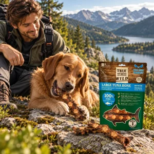 True Origins Osso de Atum Grande Snack para cães