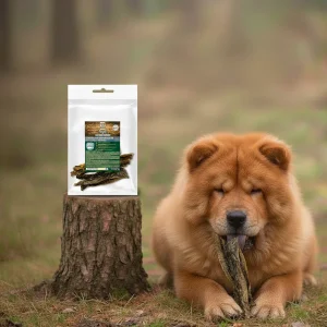 True Origins Pele de Fletão Negra Snack para cães