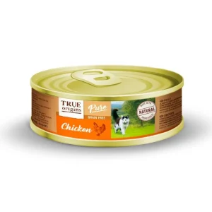 True Origins Pure Adult Comida húmida de Frango em lata para gatos