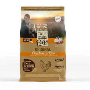 True Origins Pure Adult Frango ração para gatos