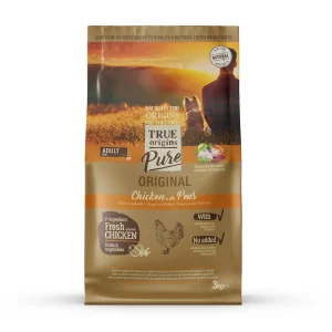 True Origins Pure Adult Ração de frango para cães de raças mini