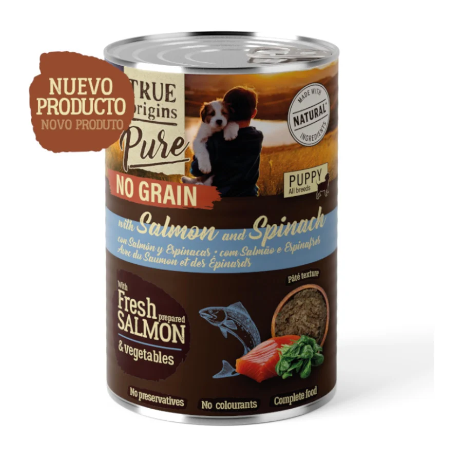 True Origins Pure com Salmão lata para cachorros - Image 2