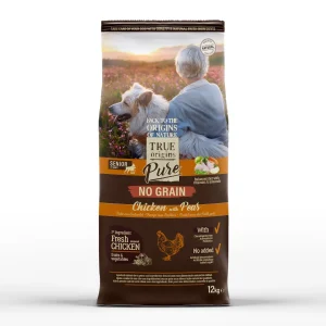 True Origins Pure Grain Free Senior Ração de frango para cães