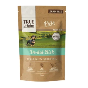 True Origins Pure Mini Adult Snacks Dentários para cães