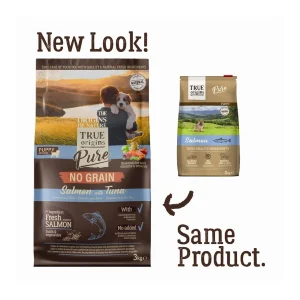 True Origins Pure Puppy Ração de Salmão No Grain para cães