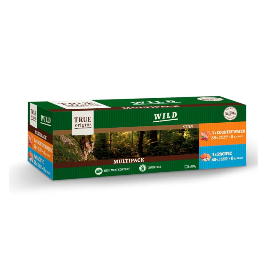 True Origins Wild Kitten lata para gatos