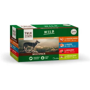 True Origins Wild lata para cães - Multipack