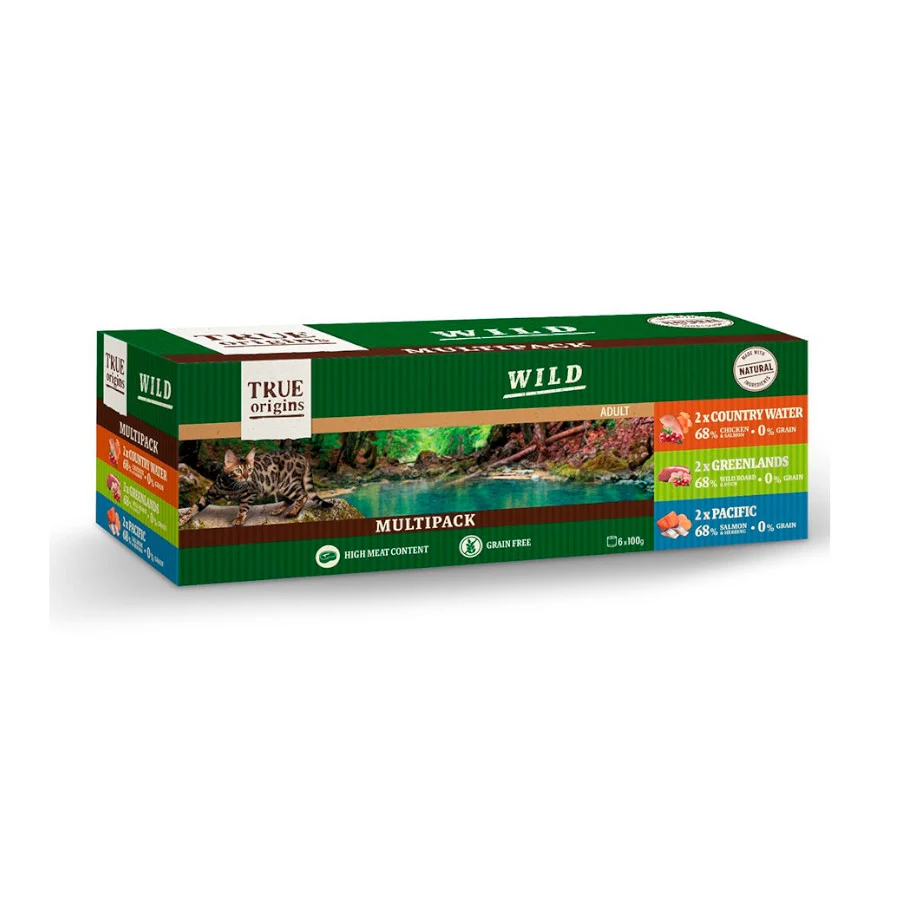 True Origins Wild lata para gatos