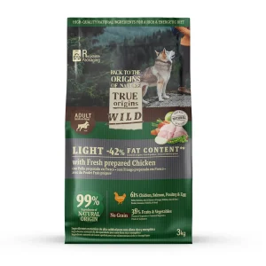 True Origins Wild Light ração de frango para cães